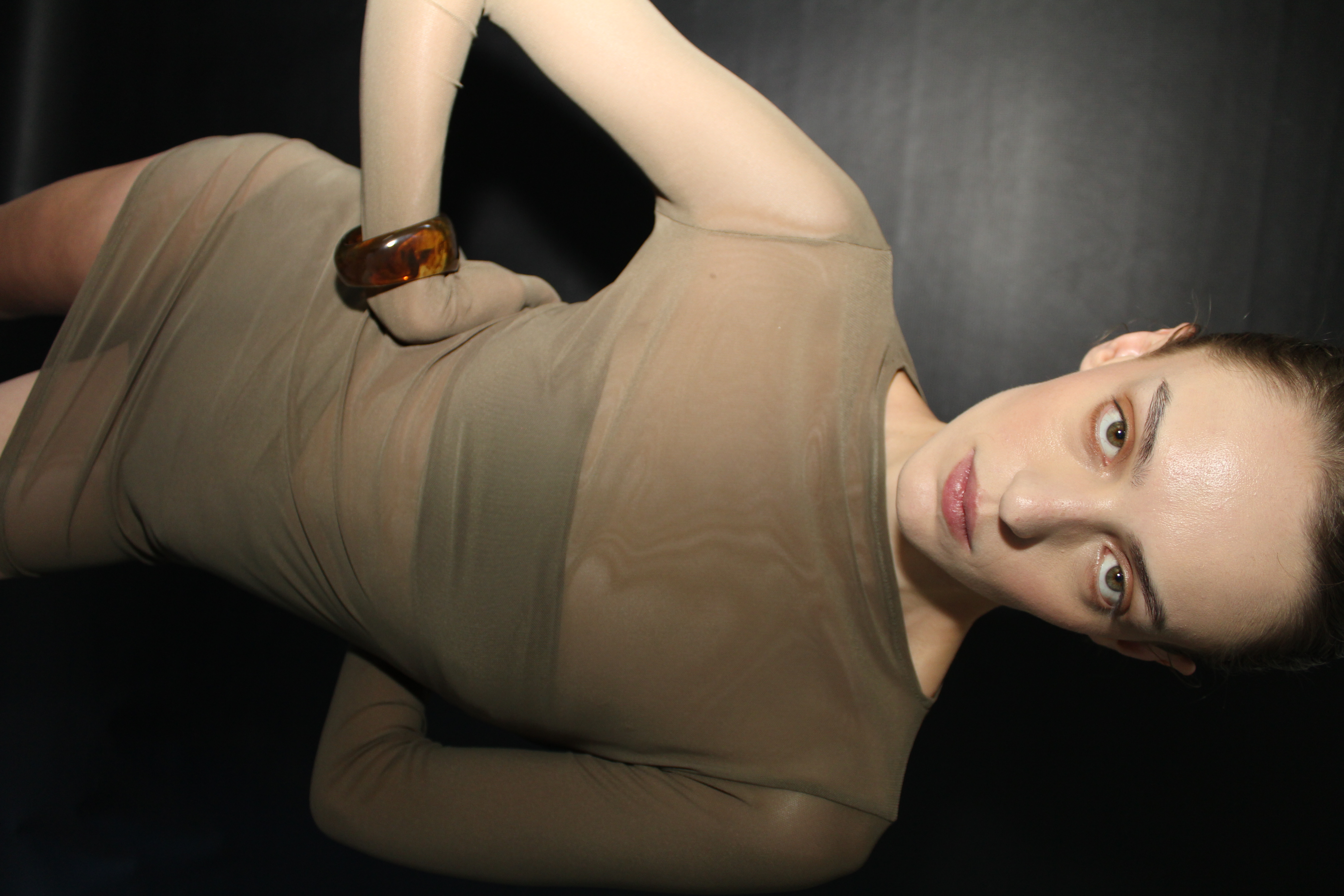 MASHA SHORT DRESS// KHAKI