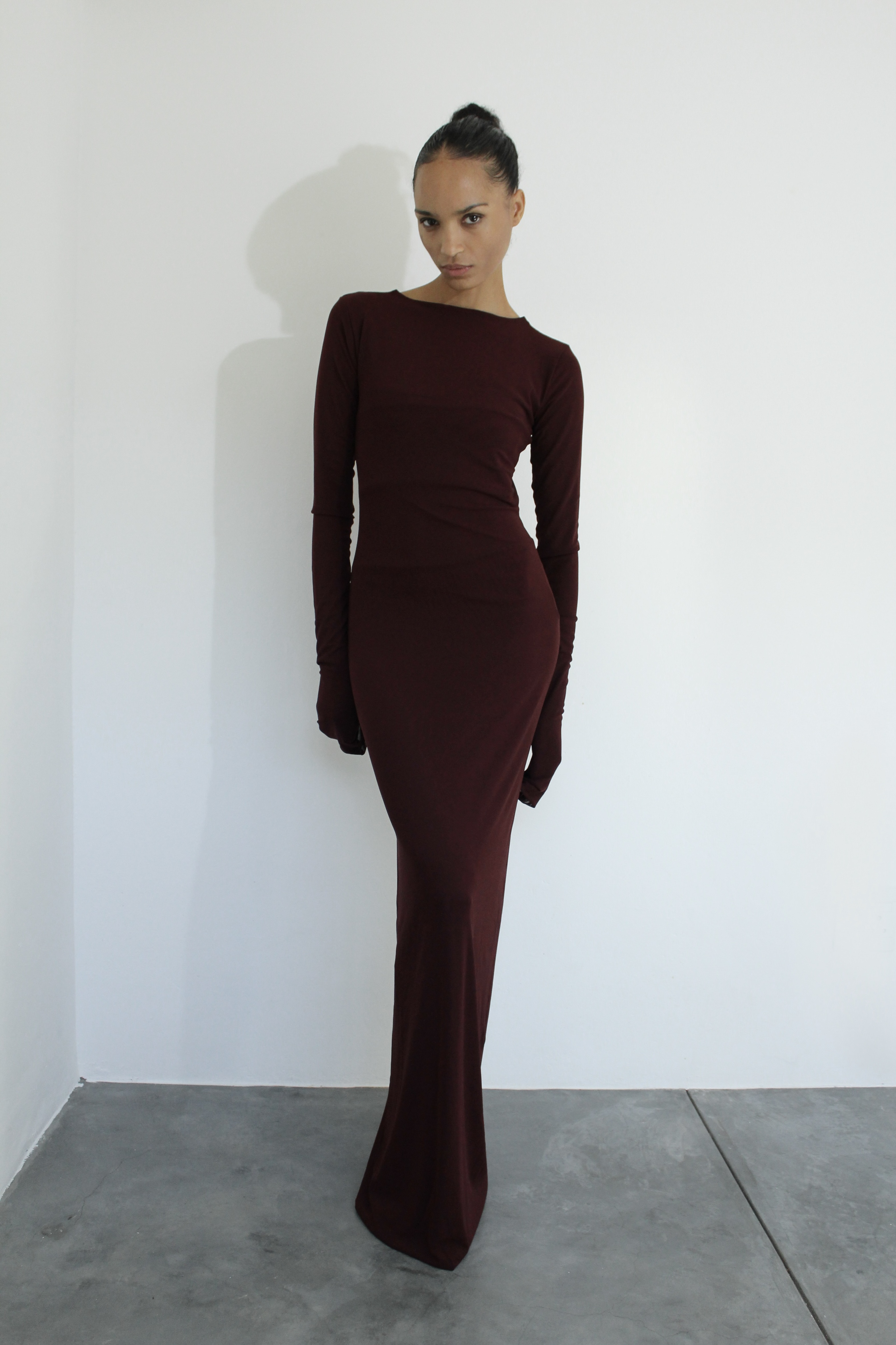 CHLOE LONGDRESS//BORDEAUX