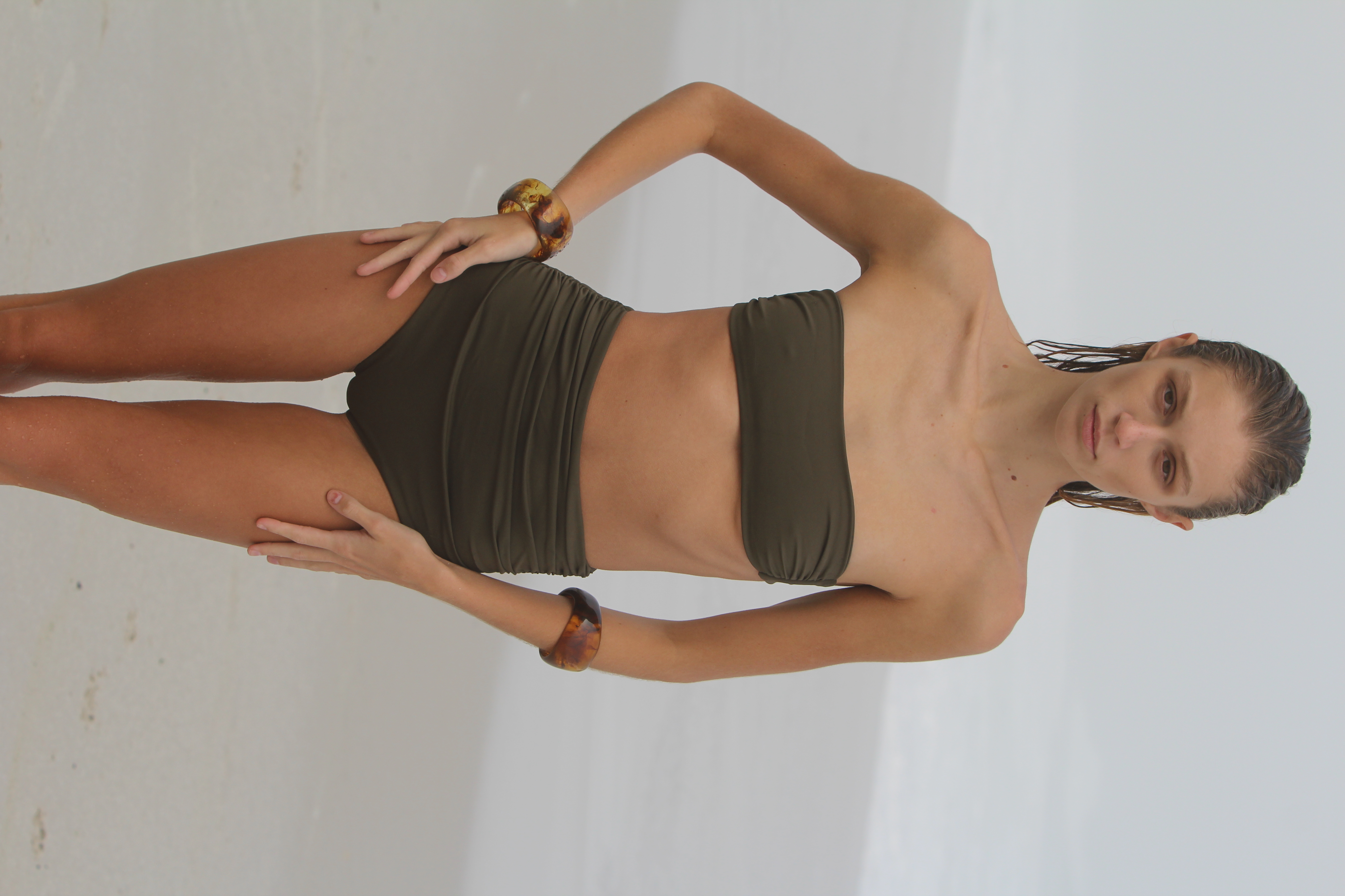 ALIZIA BIKINI//KHAKI