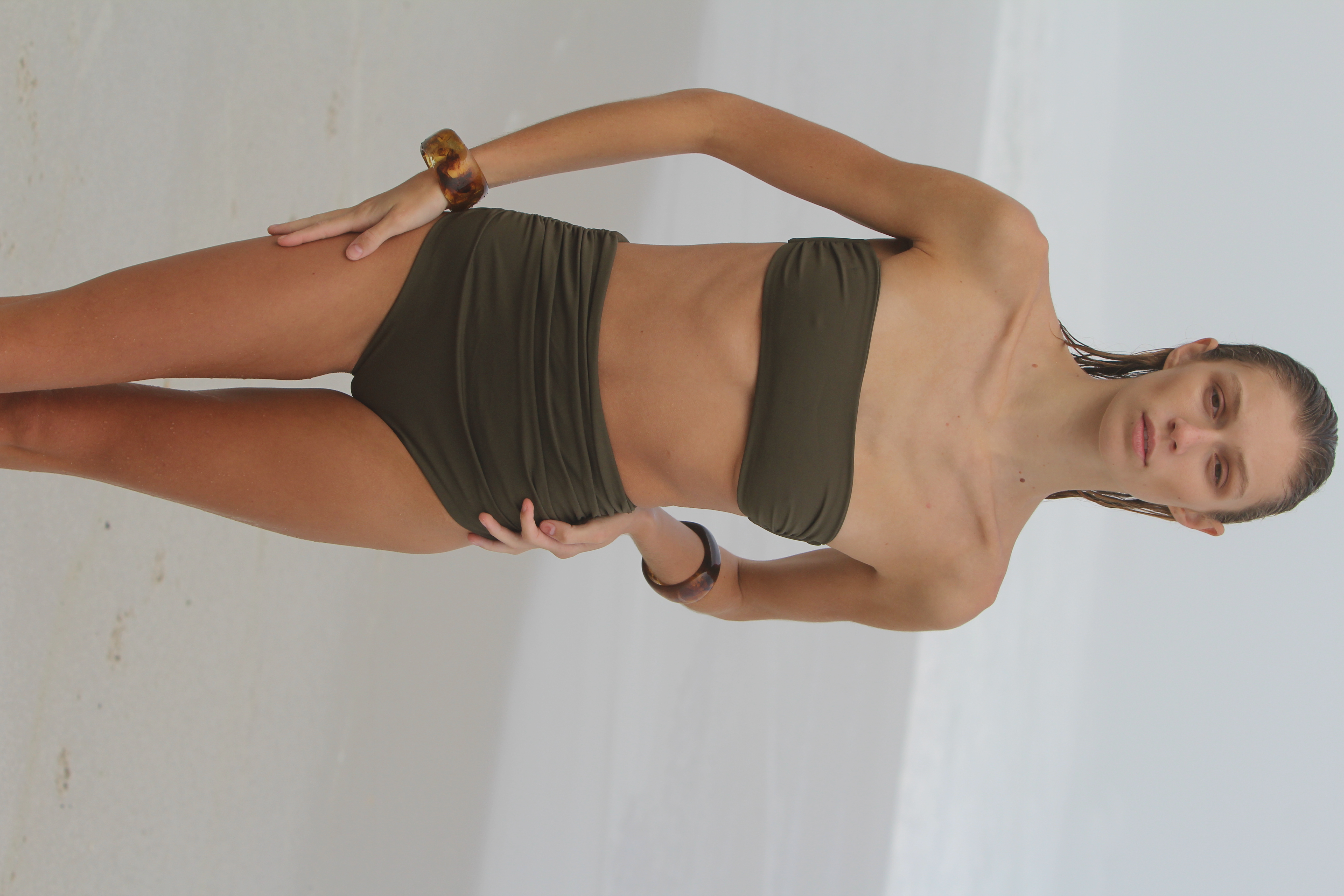 ALIZIA BIKINI//KHAKI