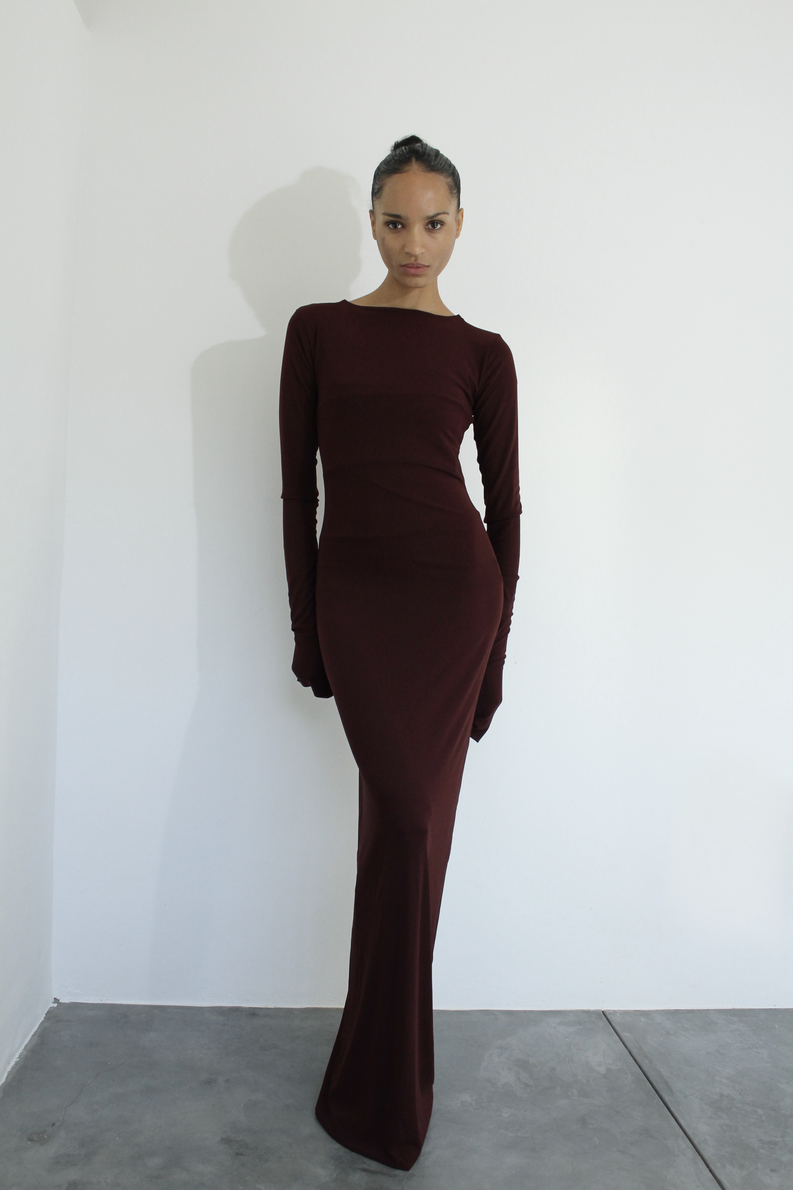 CHLOE LONGDRESS//BORDEAUX