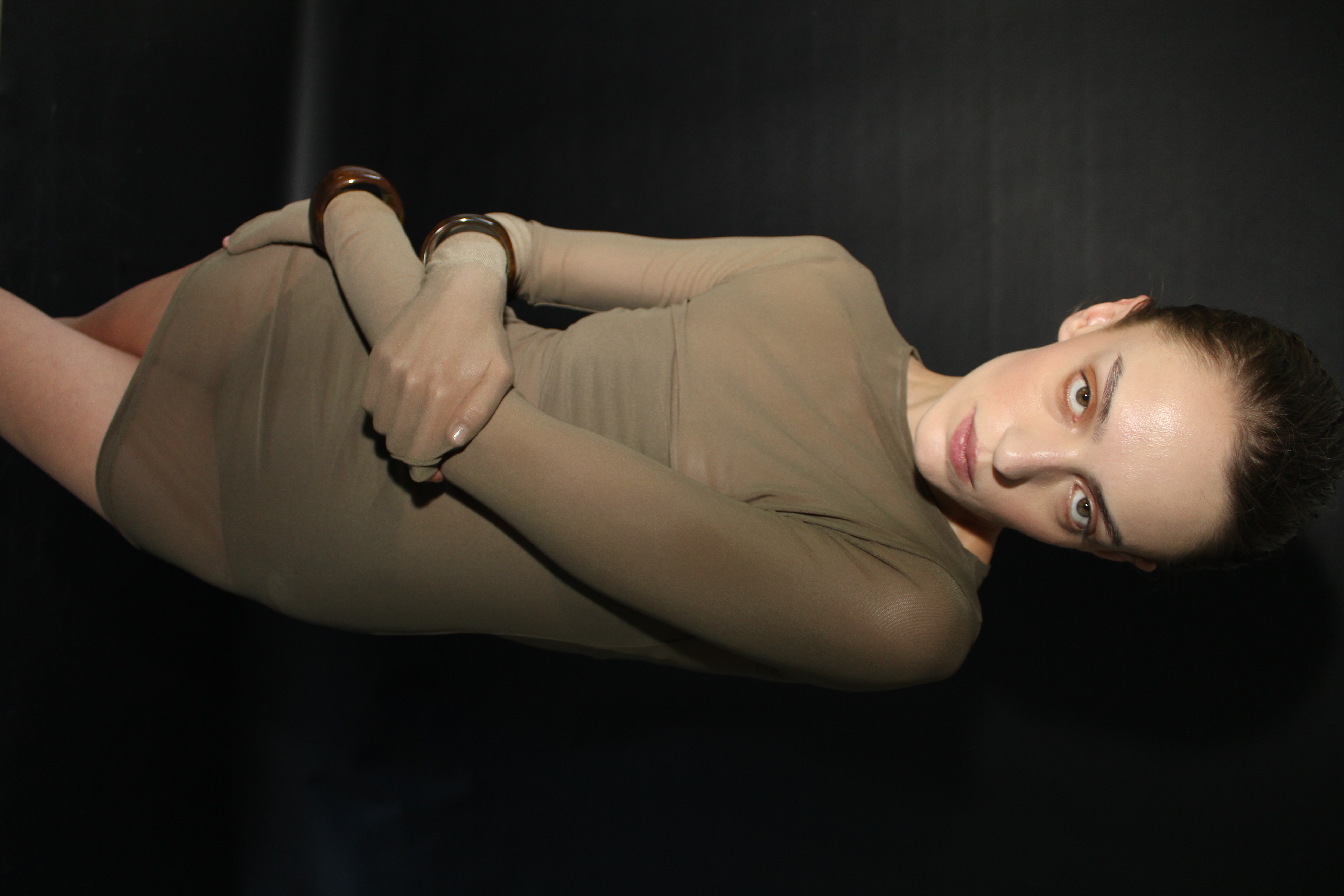 MASHA SHORT DRESS// KHAKI