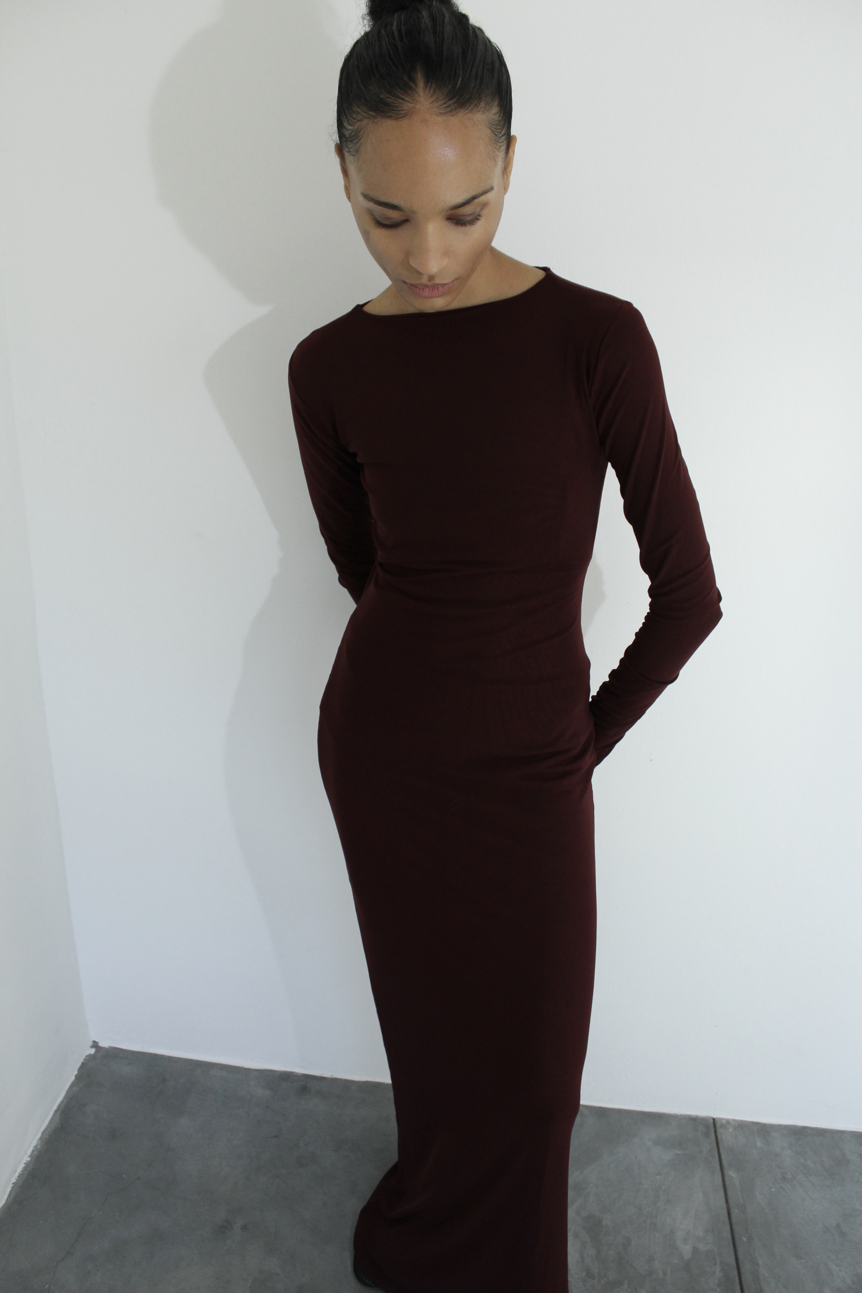 CHLOE LONGDRESS//BORDEAUX