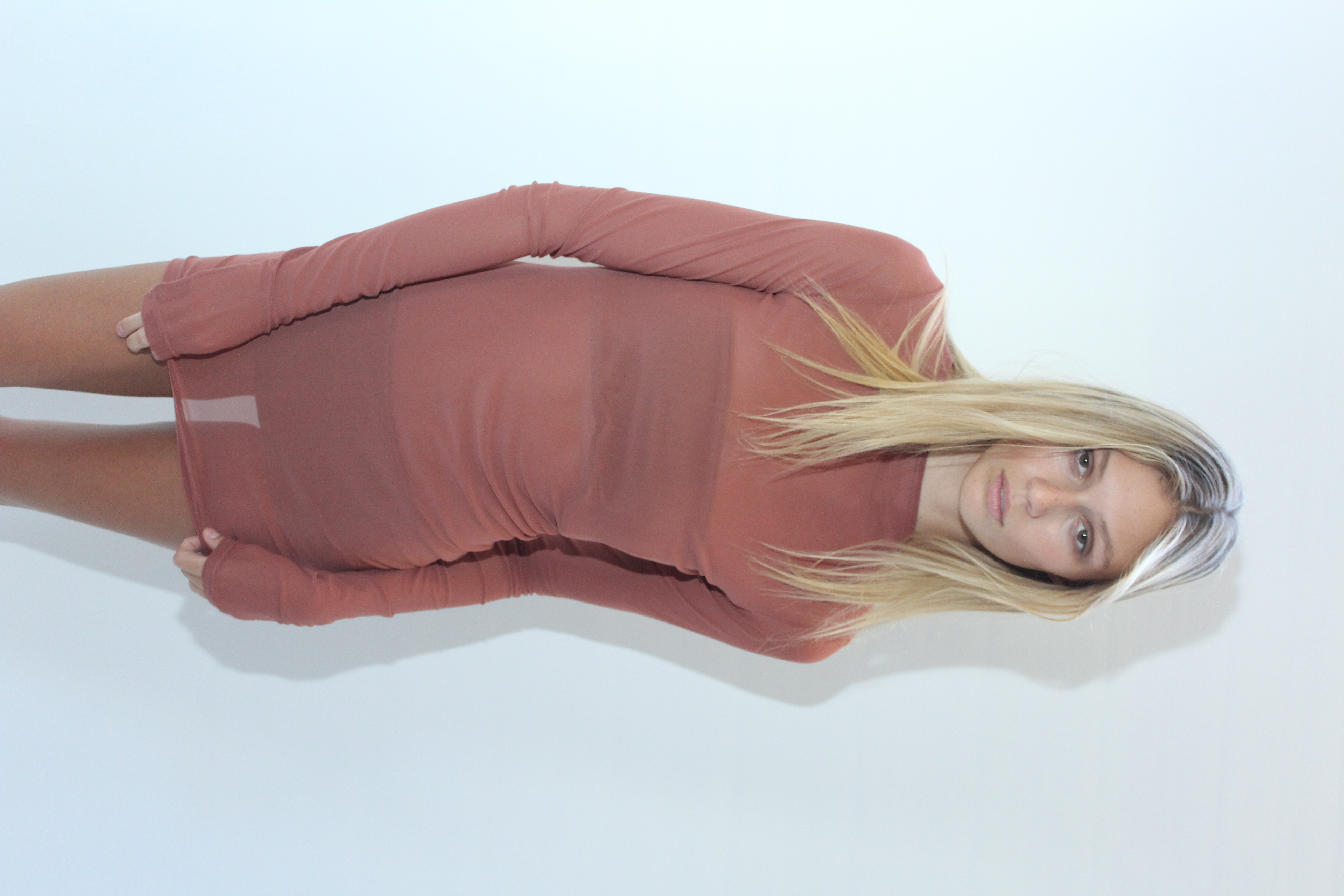 MASHA SHORT DRESS//CORAL